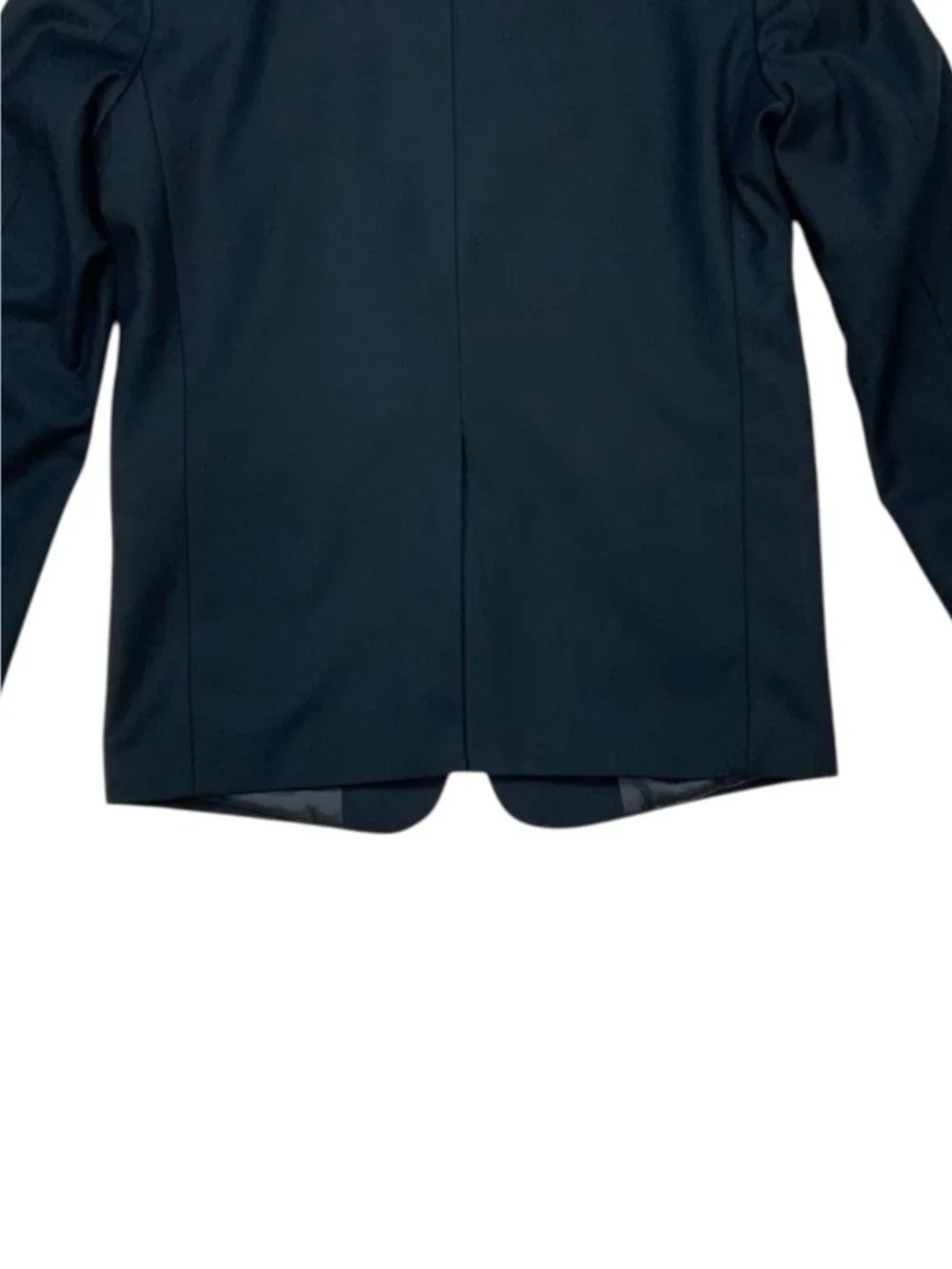 Nautica Boys Brass Button Blazer Jacket 12 Navy Blue